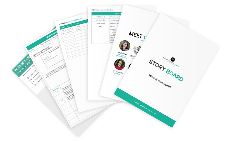 HiCreo Storyboard Templates- What is Leadership?